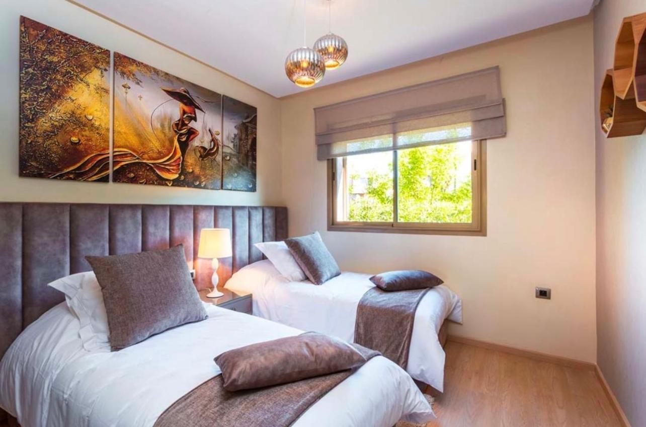 Appartement de luxe avec jardin privé Marrakesh Exterior foto