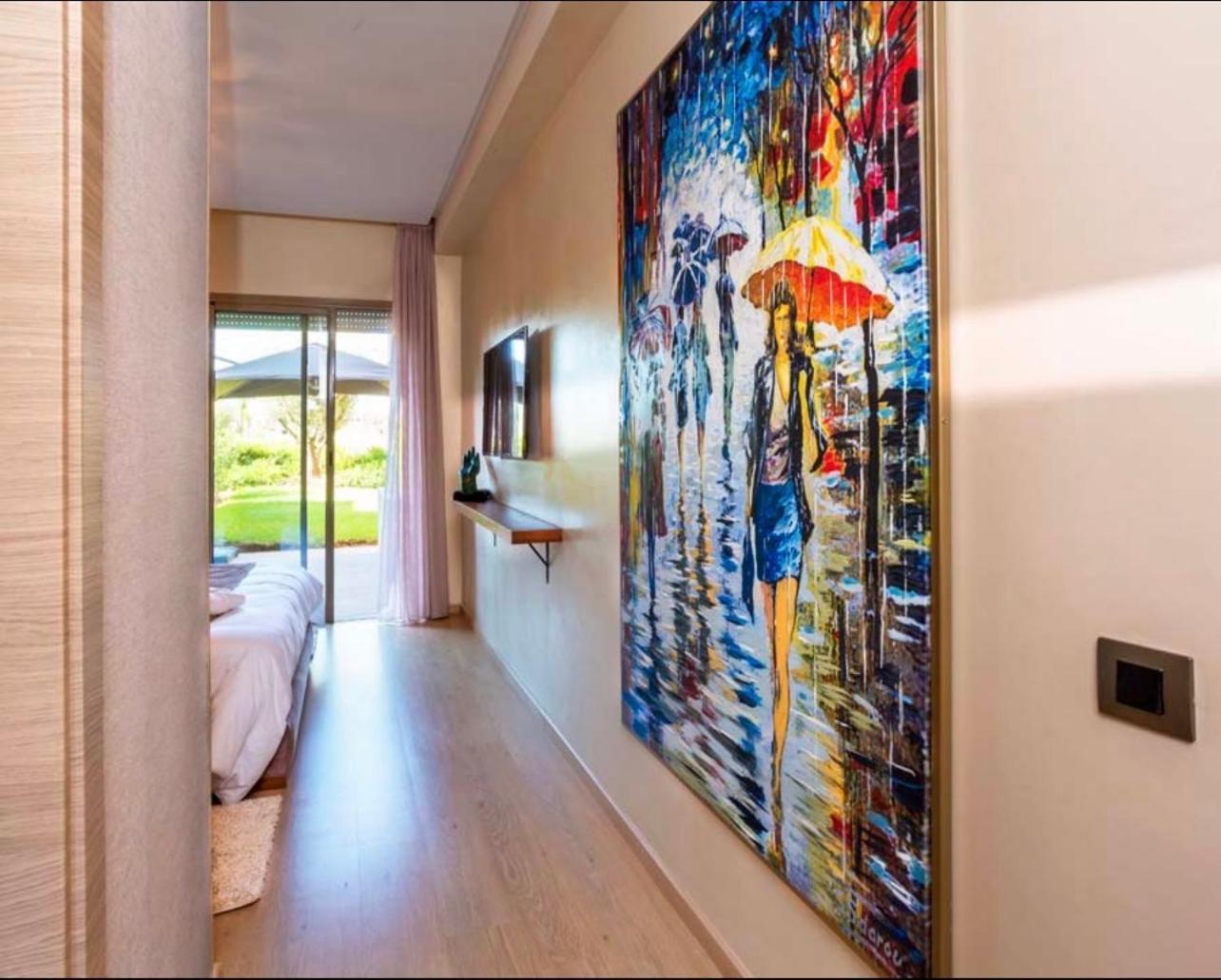 Appartement de luxe avec jardin privé Marrakesh Exterior foto